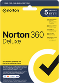 Norton 360 Deluxe 50GB AU 1 User, 5 Devices, 12 Months, Digital Key via Email