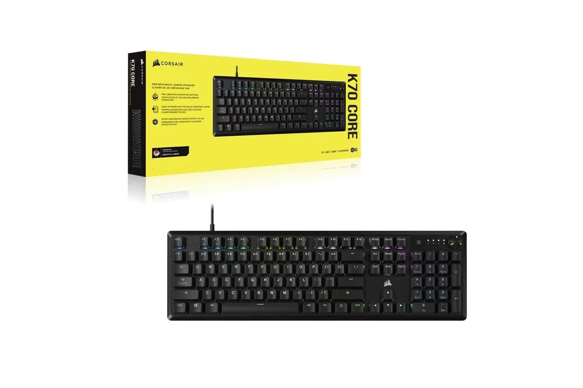 Corsair K70 CORE RGB Full-Size Mechanical Gaming Keyboard