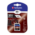 Verbatim 32GB SDHC Class 10 SD Memory Card 45MB/s Read 300X for Digital Cameras