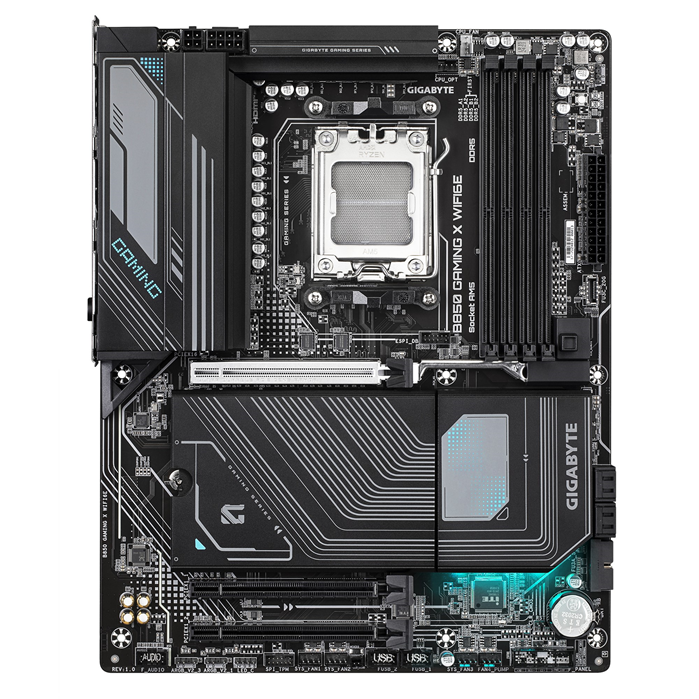 Gigabyte B850 GAMING X WIFI6E ATX AMD AM5 Motherboard 4x DDR5 256GB 3x PCIe 3x M.2 4x SATA 9x USB 3.2