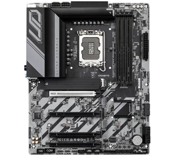 Gigabyte Z890 UD WIFI6E ATX Intel Z890 LGA1851 Motherboard — DDR5 Wi-Fi 6E 4-Slot 3xM.2 PCIe 4.0 USB-C