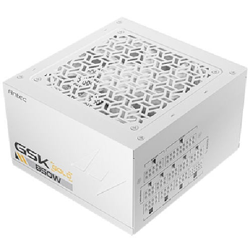 Antec GSK850 V2 White 850W 80+ Gold Fully Modular ATX 3.1 PCIe 5.1 12VHPWR 7YR Warranty