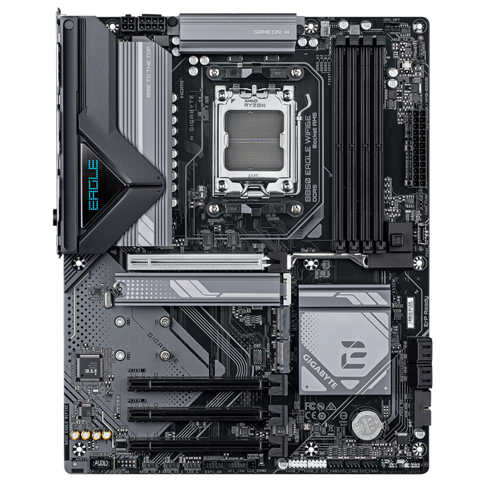 Gigabyte B850 EAGLE WIFI6E ATX AMD AM5 Motherboard 4x DDR5 256GB 4x PCIe 3x M.2 4x SATA 6x USB 3.2 Wi-Fi 6E