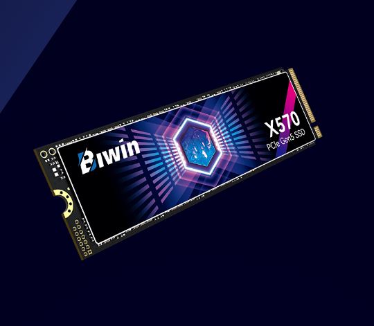 BIWIN Black Opal X570 2TB M.2 2280 PCIe Gen5 x4 NVMe SSD — 14500MB/s Read 10000MB/s Write 5YR