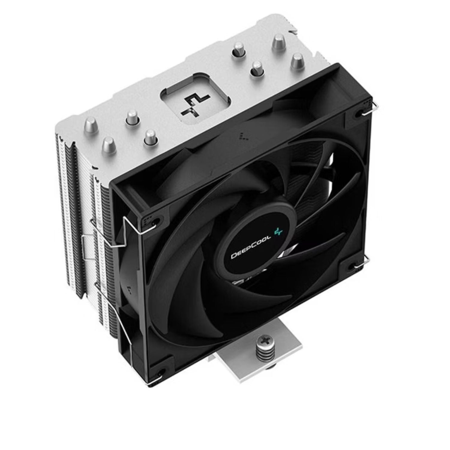DeepCool AG400 Single Tower CPU Cooler — 4 Heat Pipes 120mm PWM Fan LGA1851/1700/1200/115X AM5/AM4 TDP 220W