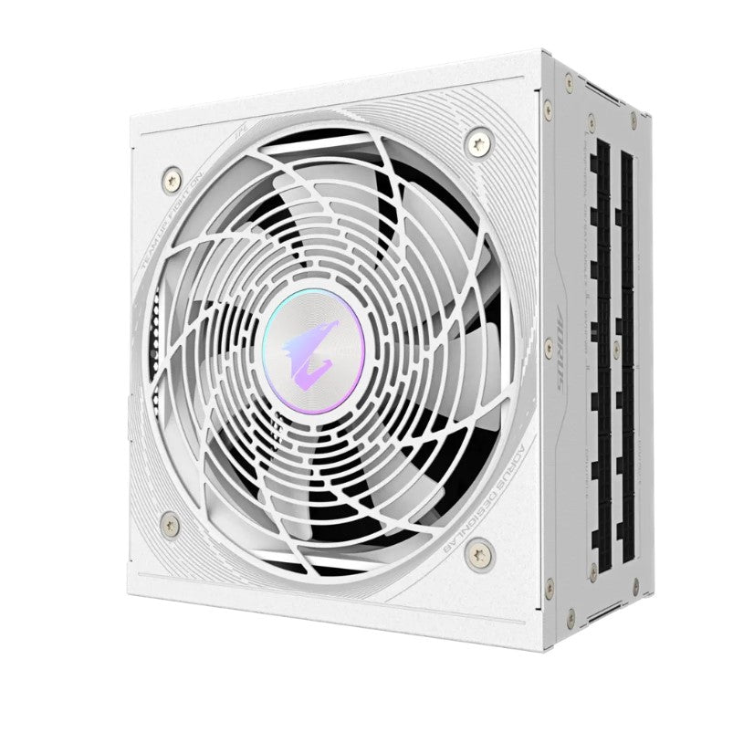 Gigabyte GP-AE1000PM PG5 ICE 1000W 80+ Platinum ATX Power Supply 120mm Fan White
