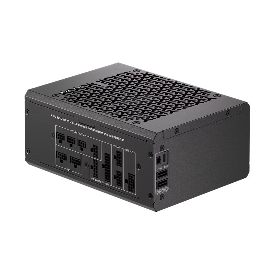 Corsair HX1200i SHIFT 1200W Fully Modular 80+ Platinum ATX 3.1 140mm FDB Fan DSP 4x PCIe 10YR Warranty