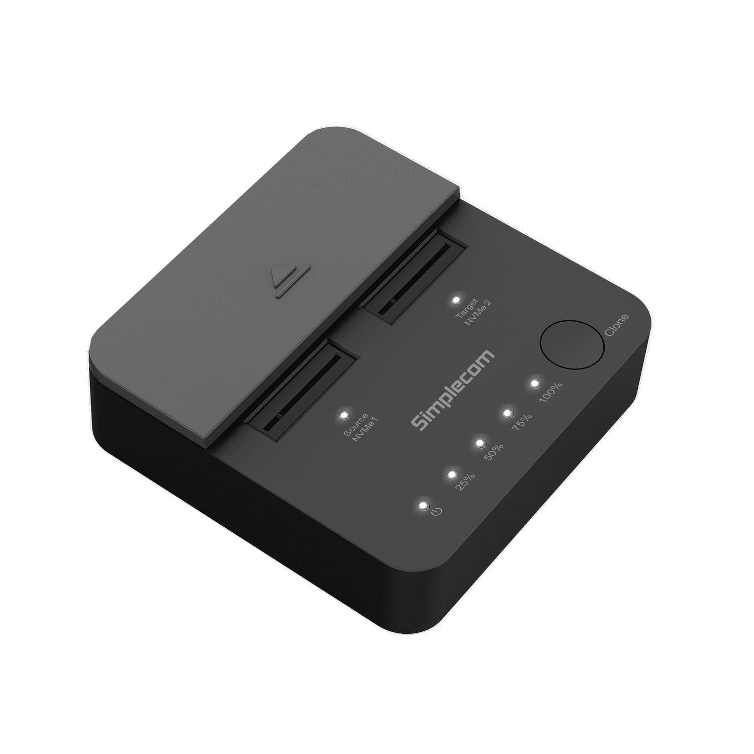 Simplecom SD550v2 USB 3.2 Gen2x2 Dual Bay NVMe M.2 SSD Docking Station Duplicator Offline Clone