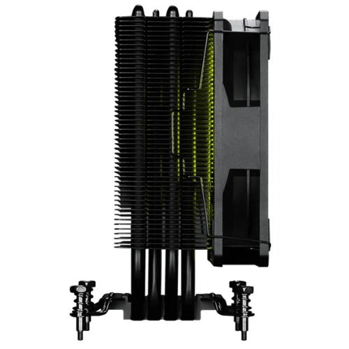 MSI MAG CoreFrozr AA13 Black Single Tower CPU Cooler — 4 Heat Pipes 120mm ARGB PWM Fan AM4/AM5 LGA1700/1851