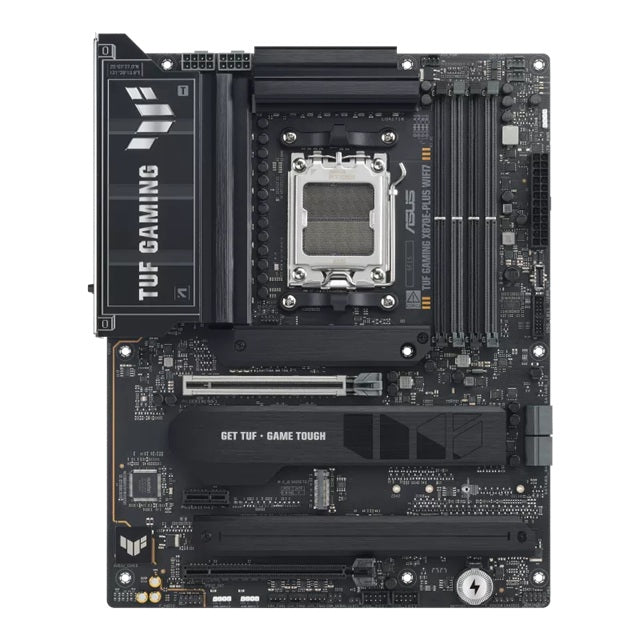 ASUS TUF GAMING X870E-PLUS WIFI7 ATX AMD AM5 Motherboard 4x DDR5 256GB 8000MHz PCIe 5.0 4x M.2 2.5GbE Wi-Fi 7 USB4 40Gbps