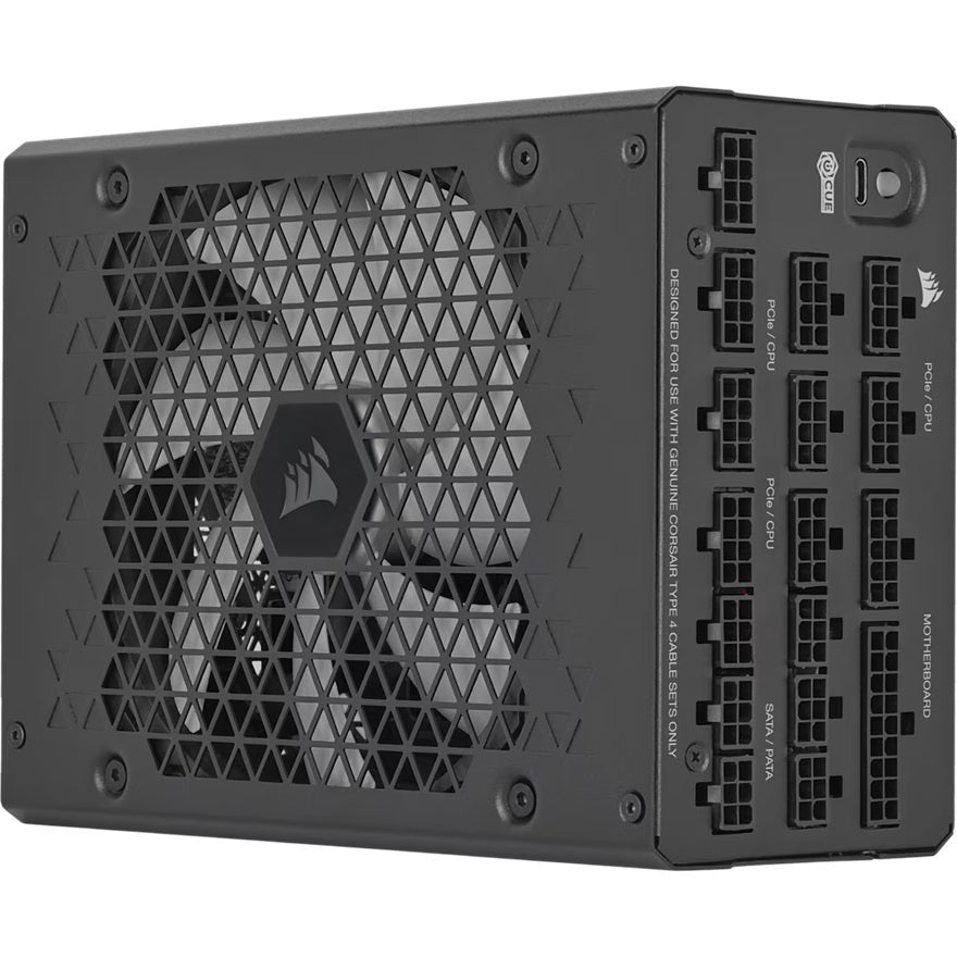 Corsair HX1500i 1500W Fully Modular 80+ Platinum ATX 3.1 Ultra-Low Noise 140mm Fan 8x SATA 5x PCIe