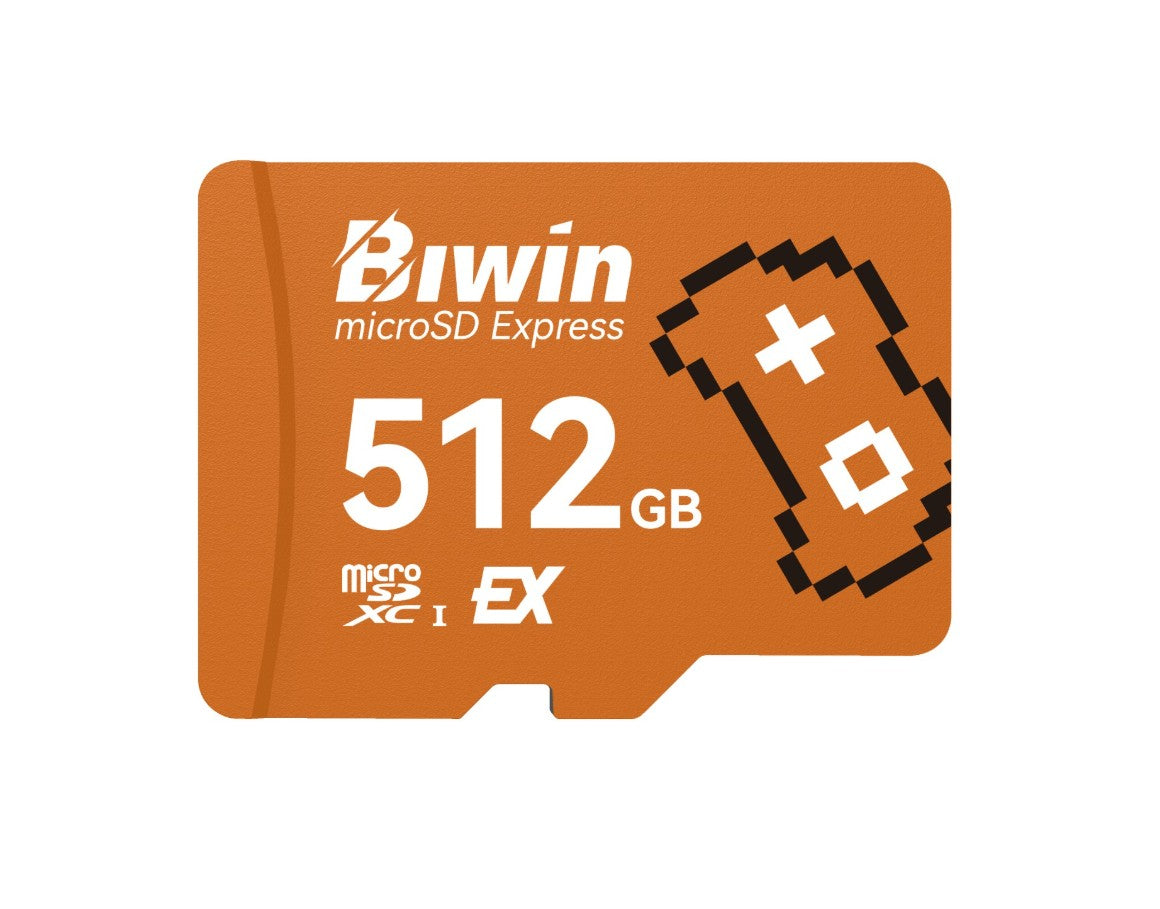BIWIN ME300 512GB microSD Express Memory Card 900MB/s Read 800MB/s Write