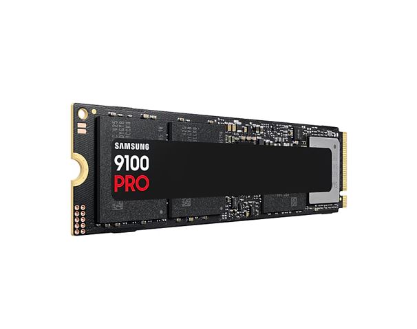 Samsung 9100 Pro 4TB M.2 2280 PCIe Gen5 NVMe SSD — 14800MB/s Read 13400MB/s Write AES 2400TBW 5YR