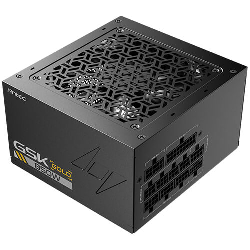 Antec GSK850 V2 850W 80+ Gold Fully Modular ATX 3.1 PCIe 5.1 12V-2x6 Japanese Capacitors 10YR Warranty