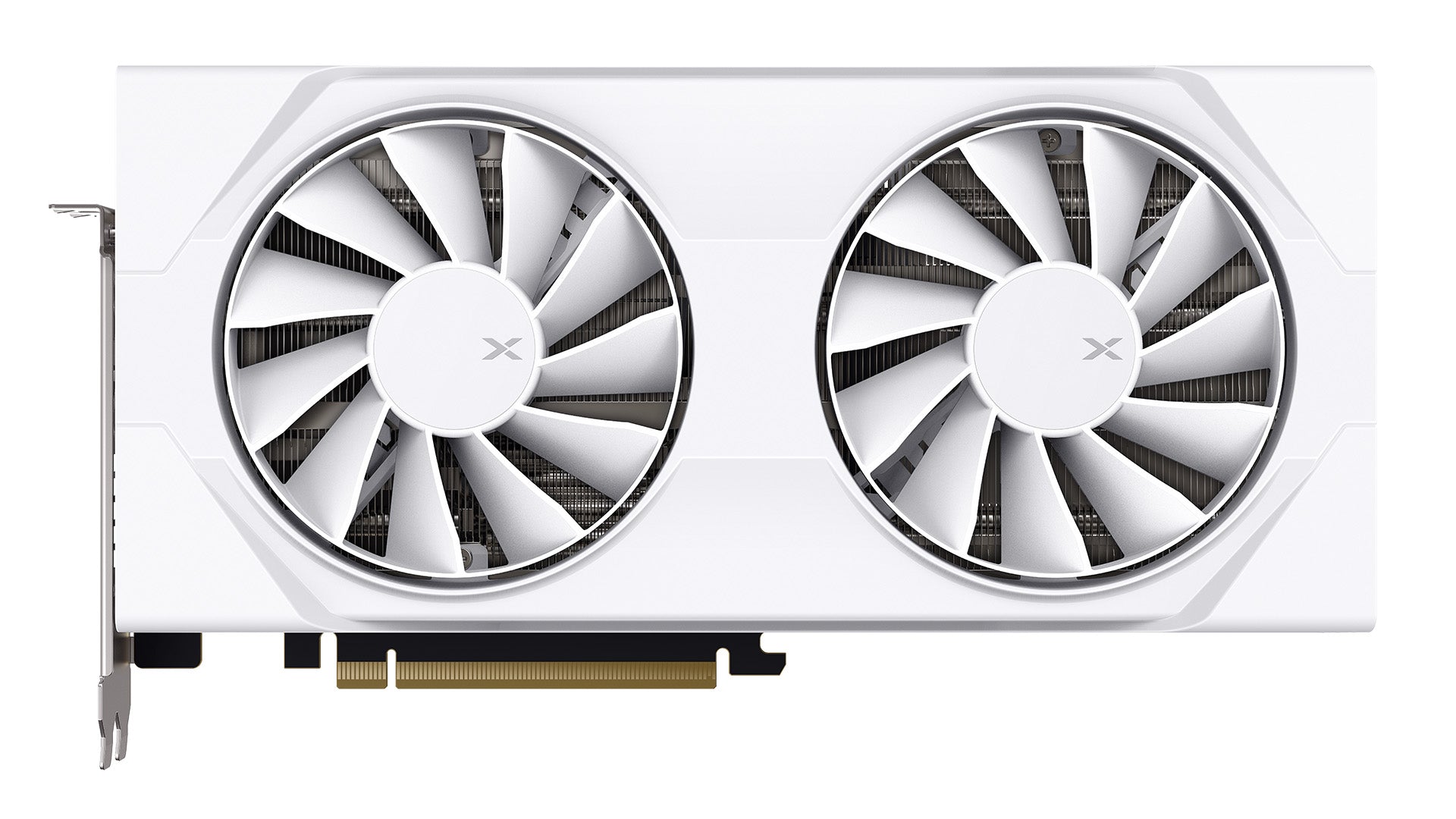XFX Swift AMD Radeon RX 9060 XT OC 16GB GDDR6 White Gaming Graphics Card — RDNA 4 HDMI 2x DisplayPort