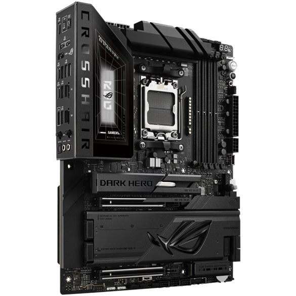 ASUS ROG CROSSHAIR X870E DARK HERO ATX AMD AM5 Motherboard DDR5 256GB PCIe 5.0 5x M.2 Wi-Fi 7 10GbE+5GbE USB4