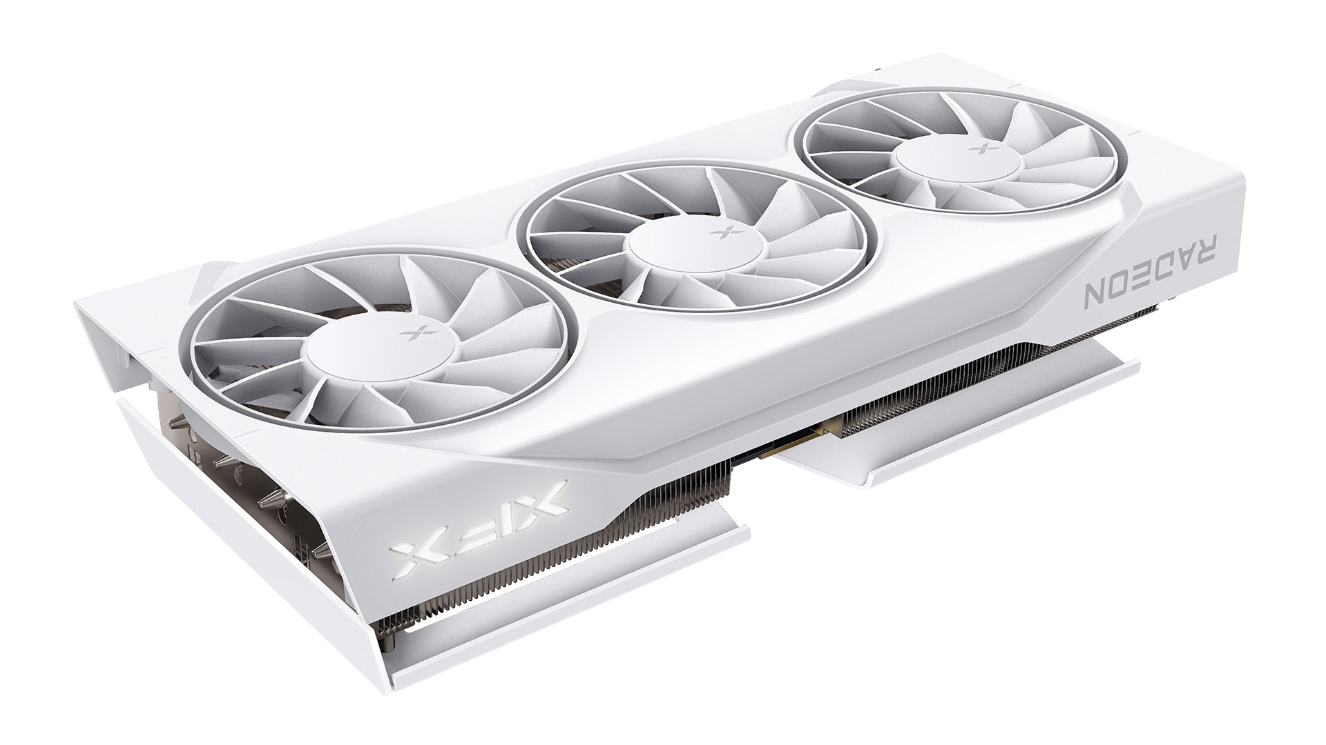 XFX Swift AMD Radeon RX 9060 XT OC White Triple Fan 16GB GDDR6 Gaming Graphics Card — RDNA 4 HDMI 2x DisplayPort