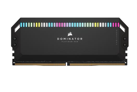 Corsair Dominator Platinum RGB 64GB (2x32GB) DDR5-5200 CL40 Black Desktop Gaming RAM