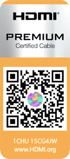 8Ware Premium HDMI Certified Cable 2m Male to Male - 4Kx2K @ 60Hz (2160p)