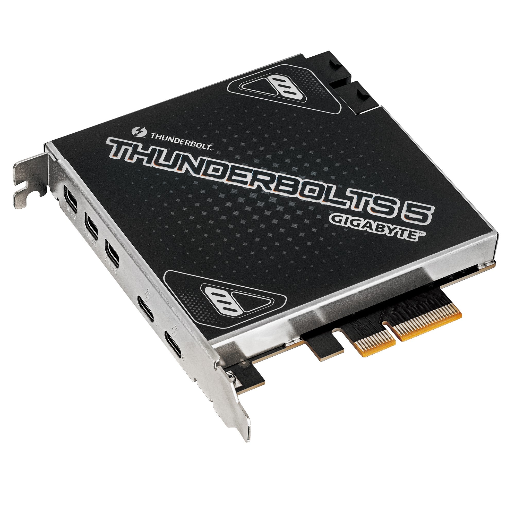 Gigabyte THUNDERBOLTS 5 Add-in Card Intel JHL9580 Dual Thunderbolt 5 Ports 80Gbps