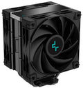 DeepCool AK400 Zero Dark PLUS Single-Tower CPU Cooler 4 Heat Pipes 220W TDP Dual Fans Intel LGA1851/1700 AMD AM5/AM4