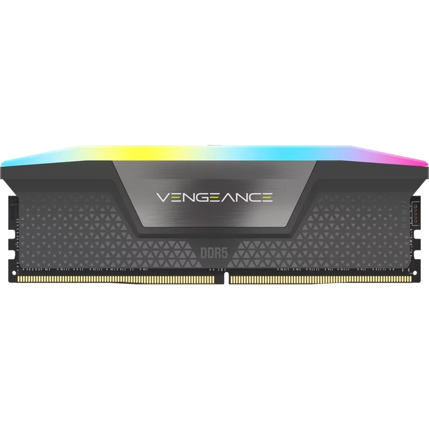 Corsair Vengeance RGB 32GB (2x16GB) DDR5-6400 CL32 Desktop Gaming RAM — AMD EXPO Intel XMP