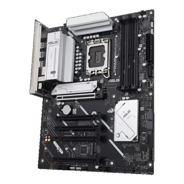 ASUS PRIME B860-PLUS WIFI-CSM ATX Intel B860 LGA1851 Motherboard — DDR5 Wi-Fi 6E Dual M.2 4xSATA