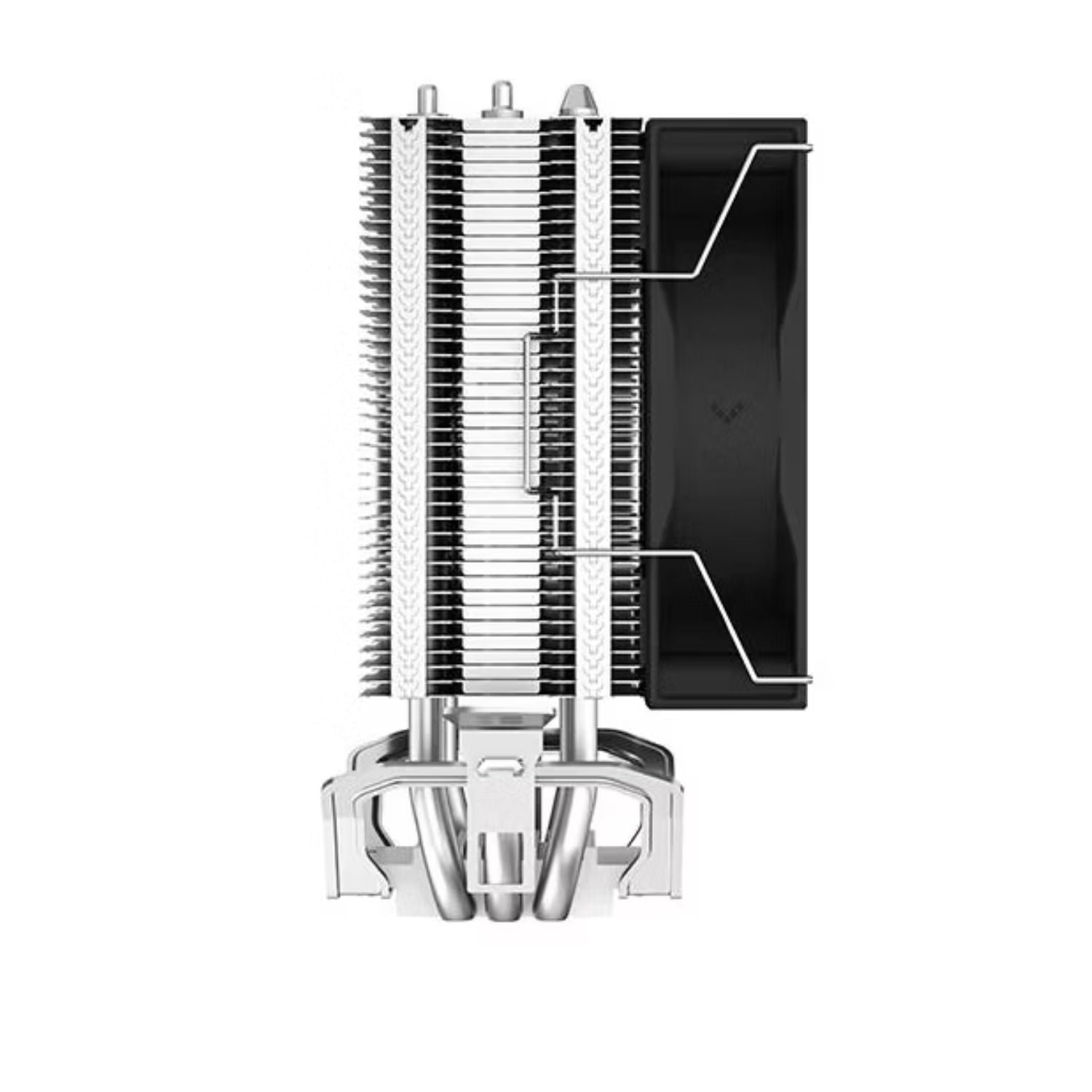 DeepCool AG300 Single Tower CPU Cooler — 3 Heat Pipes 120mm PWM Fan Intel LGA1700/1200/115X AMD AM5/AM4
