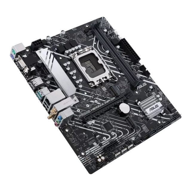 ASUS PRIME H610M-A WIFI D4-CSM Micro-ATX Intel H610 LGA1700 Motherboard — DDR4 64GB Wi-Fi 5 Dual M.2 PCIe 4.0