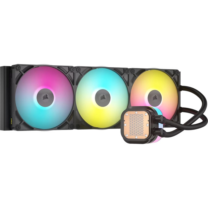 Corsair iCUE LINK TITAN 420 RX RGB AIO Black 420mm Liquid CPU Cooler 94.7CFM 1700RPM Aluminum Rad Intel AMD