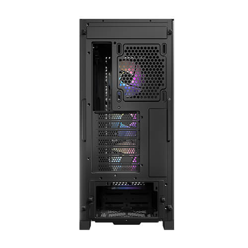 Antec P20C ARGB Black ATX E-ATX High Airflow Tempered Glass Case USB-C 3x ARGB PWM Fans Fan Control