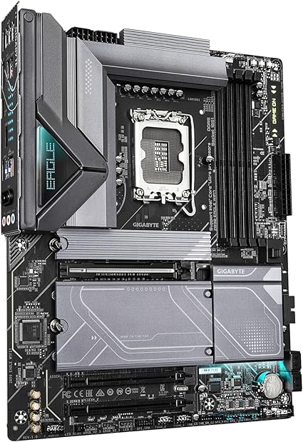 Gigabyte Z890 EAGLE WIFI7 P ATX Intel Z890 LGA1851 Motherboard — DDR5 Wi-Fi 7 4xM.2 USB-C PCIe 5.0