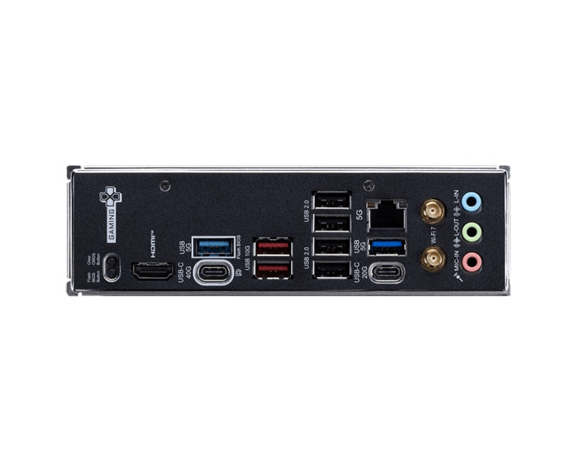 MSI X870E GAMING PLUS WIFI ATX AMD AM5 Motherboard DDR5 8200MHz PCIe 5.0 M.2 Gen5 Wi-Fi 7 5G LAN USB4 USB 20G