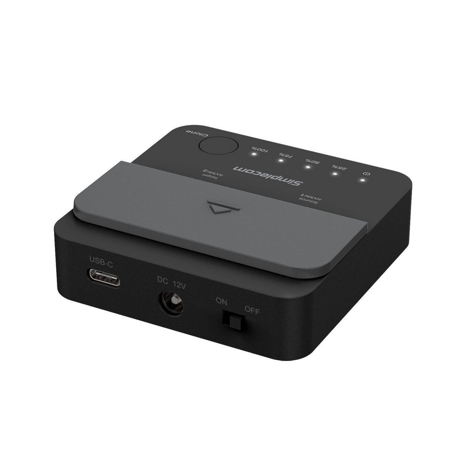 Simplecom SD550v2 USB 3.2 Gen2x2 Dual Bay NVMe M.2 SSD Docking Station Duplicator Offline Clone