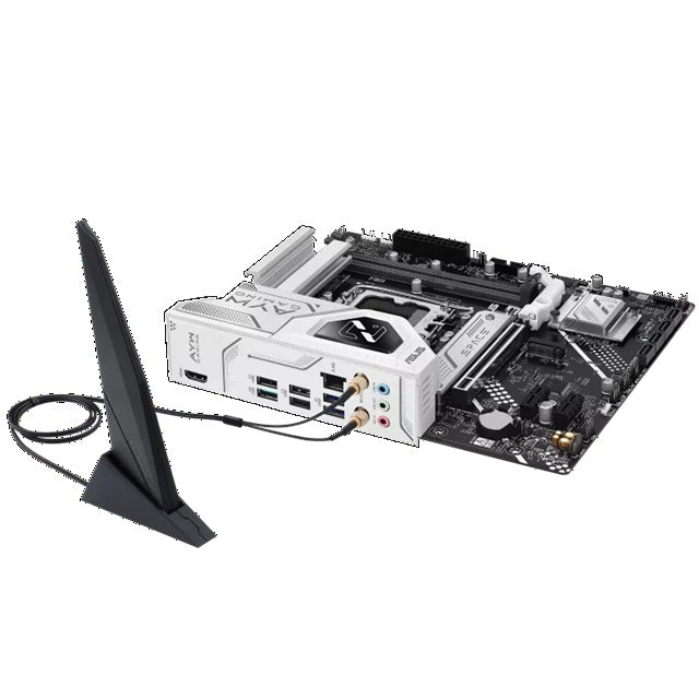 ASUS B860M AYW GAMING WIFI Micro-ATX Intel B860 LGA1851 Motherboard — DDR5 Wi-Fi 6 Dual M.2 PCIe 4.0