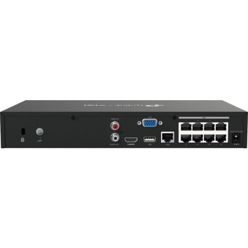 TP-Link VIGI NVR1008H-8MP 8 Channel PoE+ Network Video Recorder — 113W PoE Budget 4K Output 16MP H.265+ (HDD Not Included)