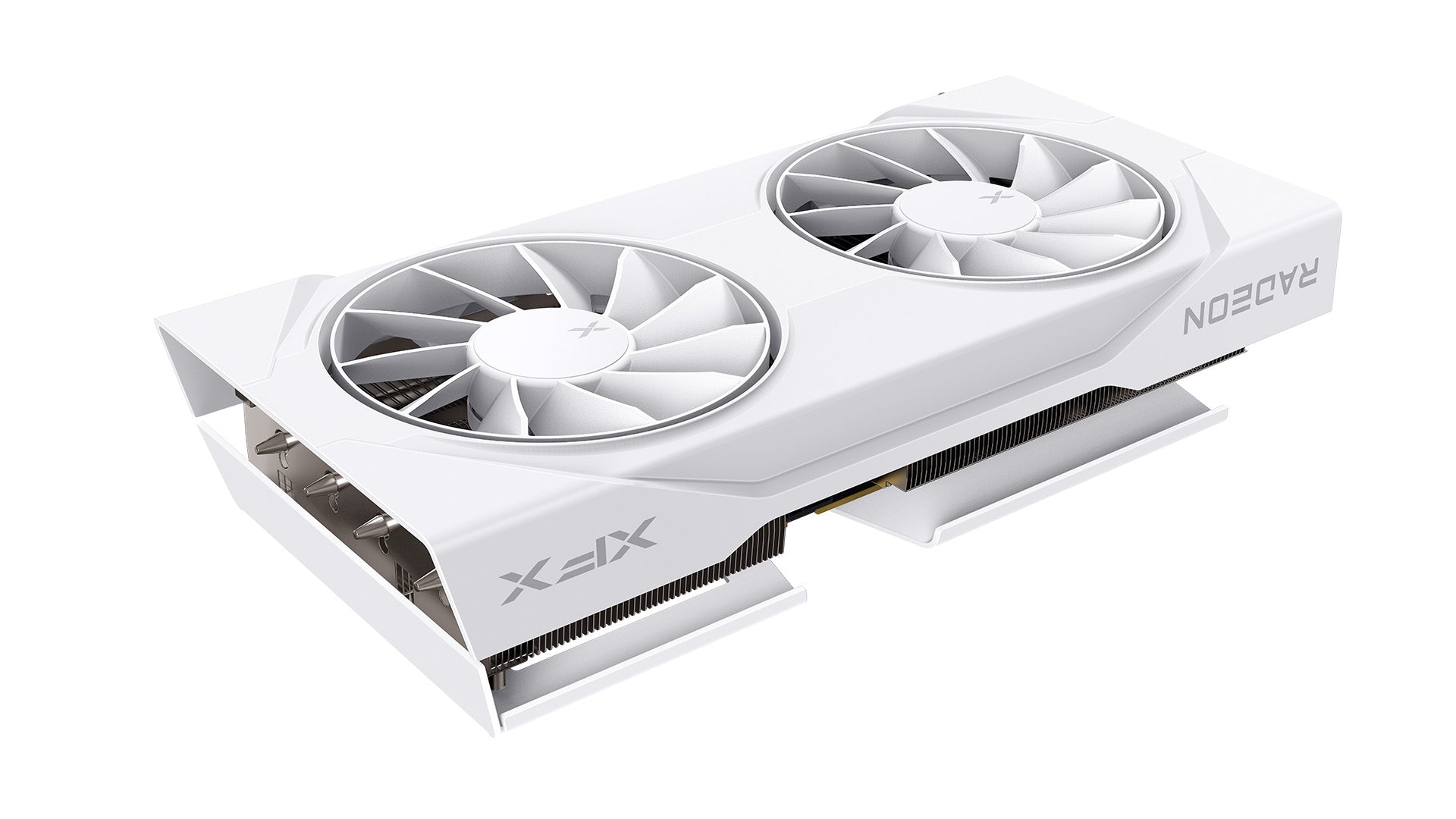 XFX Swift AMD Radeon RX 9060 XT OC 16GB GDDR6 White Gaming Graphics Card — RDNA 4 HDMI 2x DisplayPort