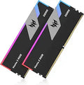 Acer Predator VESTA II RGB 32GB (2x16GB) DDR5-6000 CL36 UDIMM Desktop RAM Black
