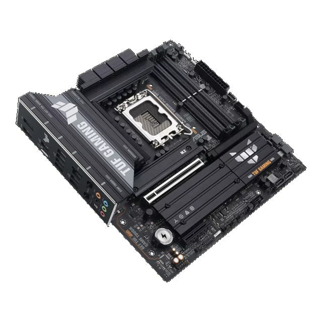 ASUS TUF GAMING B860M-PLUS WIFI Micro-ATX Intel B860 LGA1851 Motherboard — DDR5 Wi-Fi 7 PCIe 5.0 3xM.2