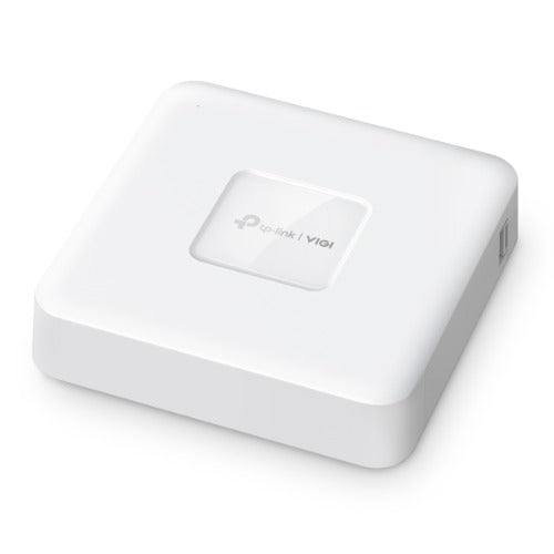 TP-Link VIGI NVR1104H-4P 4 Channel PoE+ Network Video Recorder — 4K HDMI 16MP Decoding 24/7 Recording (HDD Not Included)