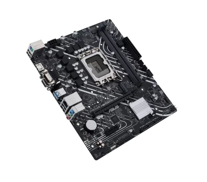 ASUS PRIME H610M-D D4-CSM Micro-ATX Intel H610 LGA1700 Motherboard — DDR4 64GB PCIe 4.0 M.2 HDMI SATA