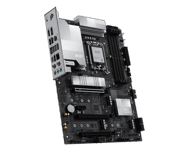 MSI PRO Z890-P WIFI6E ATX Intel Z890 LGA1851 Motherboard — DDR5 Wi-Fi 6E PCIe 5.0 4xM.2 5G LAN USB 20Gbps
