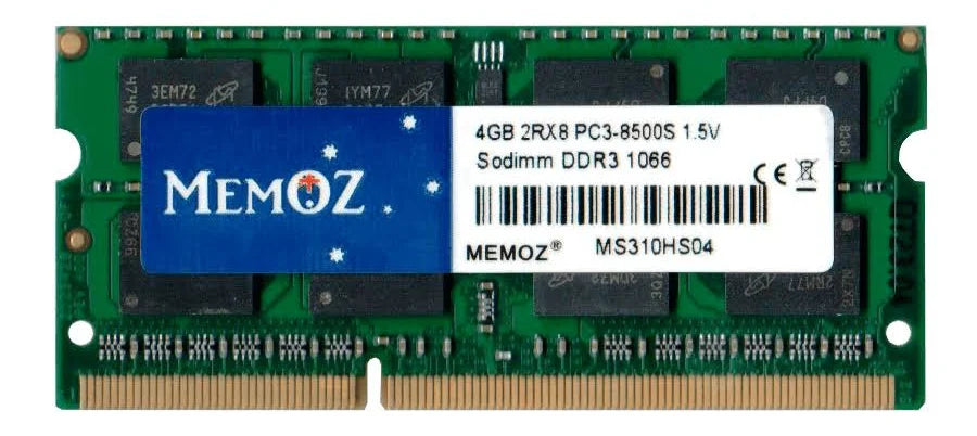 Laptop DDR3 SO-DIMM RAM memory upgrade