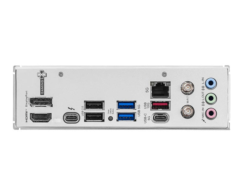 MSI B860M GAMING PLUS WIFI Micro-ATX Intel B860 LGA1851 Motherboard — DDR5 Wi-Fi 7 Killer 3xM.2 4-Slot