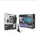 ASUS B860M AYW GAMING WIFI Micro-ATX Intel B860 LGA1851 Motherboard — DDR5 Wi-Fi 6 Dual M.2 PCIe 4.0