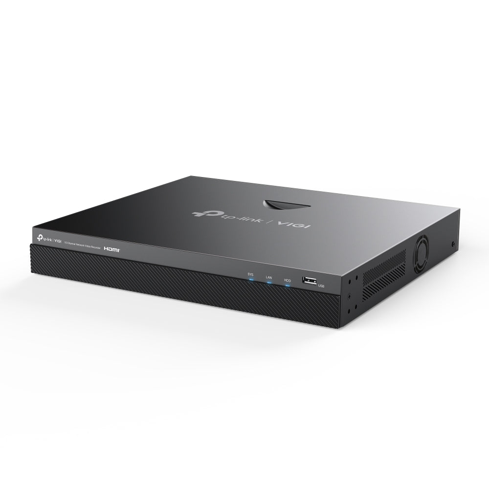 TP-Link VIGI NVR2016H 16 Channel Network Video Recorder — 4K Output 16MP Decode H.265+ 2-Way Audio Remote Monitoring (HDD Not Included)