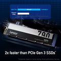 Lexar NM790X 8TB M.2 2280 PCIe Gen4 x4 NVMe SSD — 7400MB/s Read 6500MB/s Write