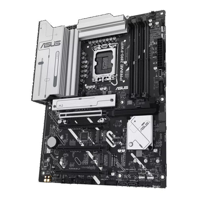 ASUS PRIME Z890-P WIFI-CSM ATX Intel LGA1851 Motherboard DDR5 192GB PCIe 5.0 4x M.2 4x SATA Wi-Fi