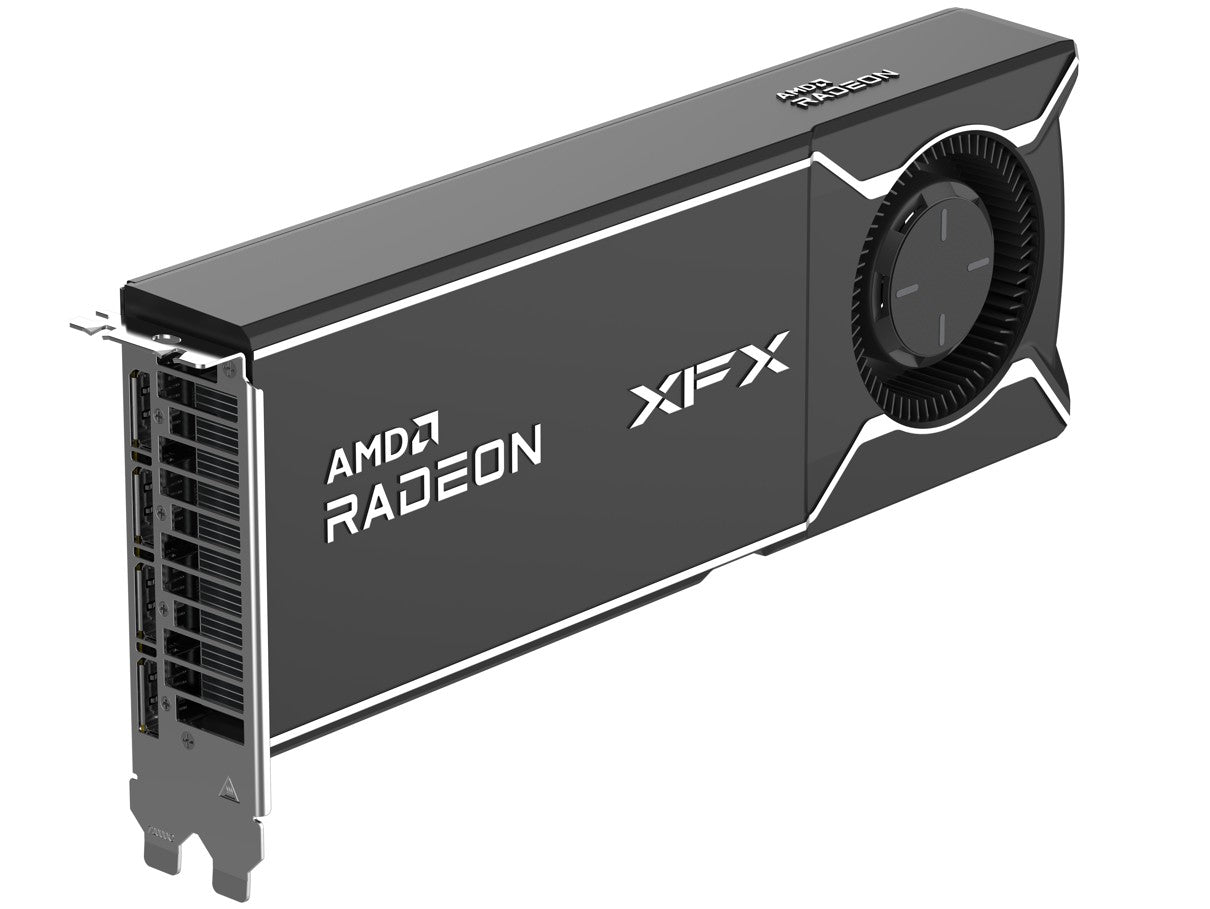 XFX AMD Radeon AI Pro R9700 Blower 32GB GDDR6 Professional AI Graphics Card — RDNA 4 4x DisplayPort