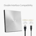 Asus ZenDrive U9M Ultra-Slim External DVD Writer USB-C
